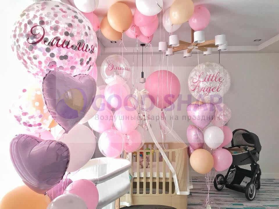 Композиция из шариков