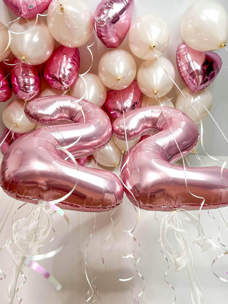 Набор воздушных шаров «22 причины сиять»