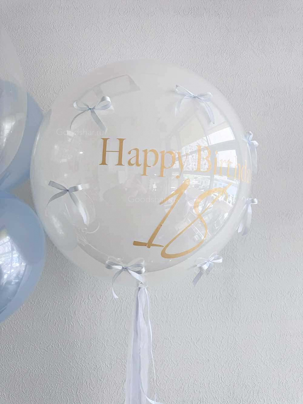 Набор воздушных шаров для девушек "Хэппи 18" 
