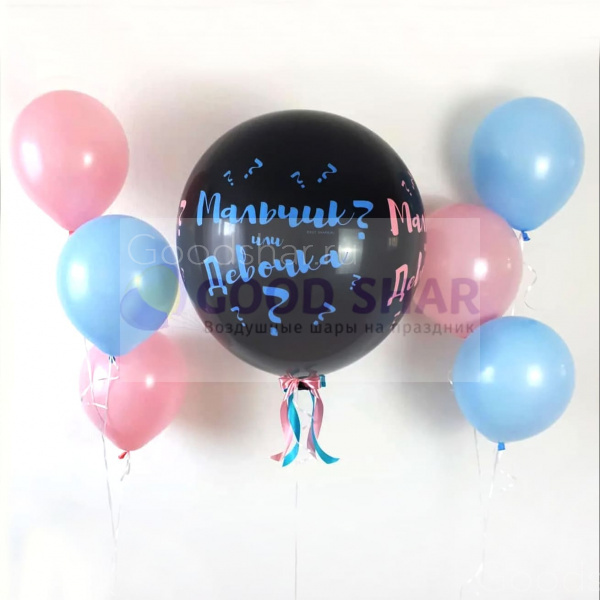 Набор воздушных шаров на определение пола №6