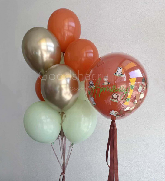 Набор воздушных шаров для мальчика №551