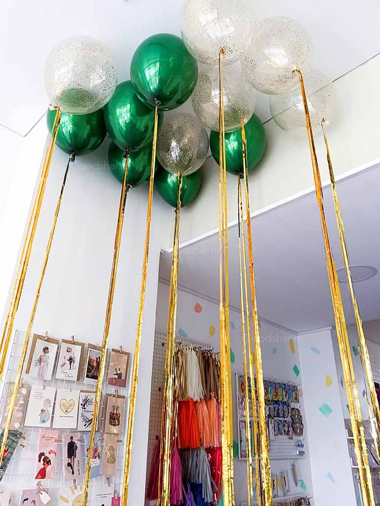 Набор воздушных шаров под потолок "Империя роскоши"