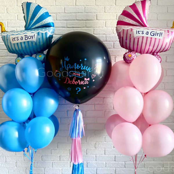 Набор воздушных шаров на определение пола №8