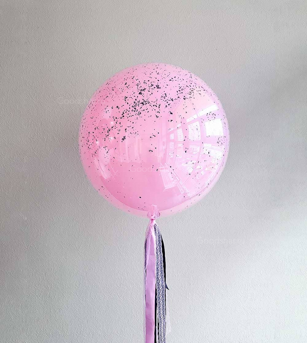Набор воздушных шаров для девушки на день рождения "Розовый"
