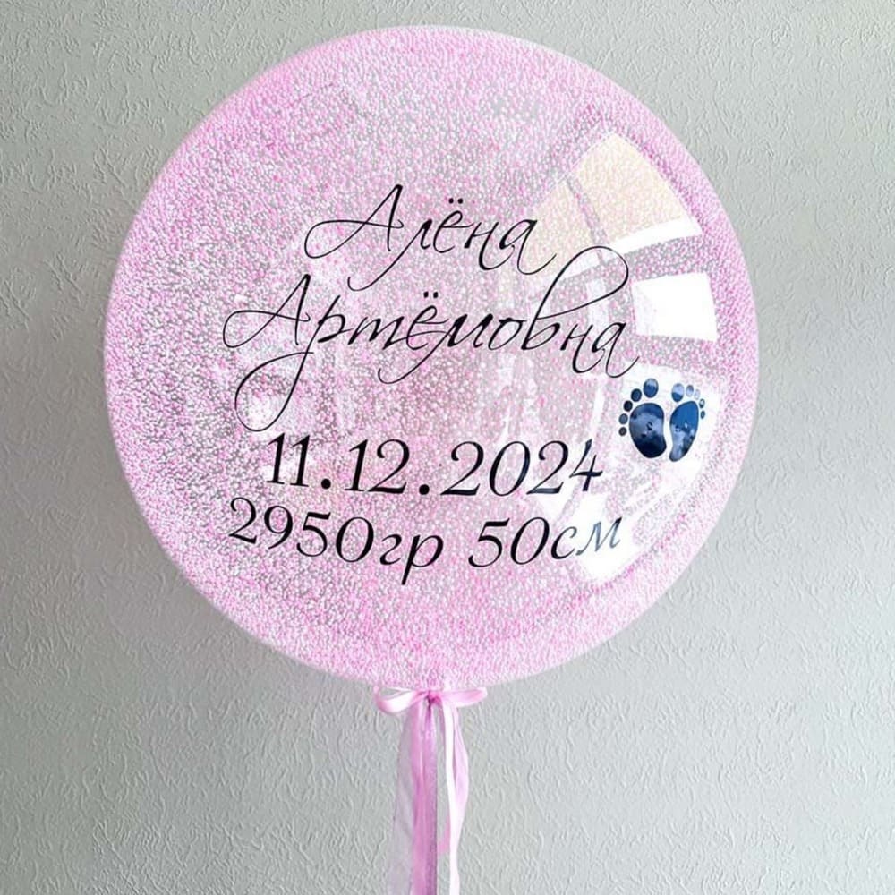 Набор воздушных шаров "Розовое чудо"