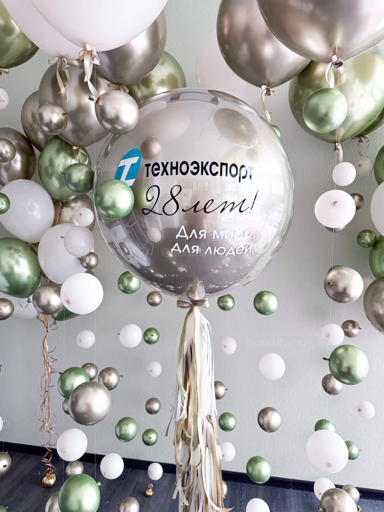 Набор воздушных шаров «Оливковое мерцание №3»