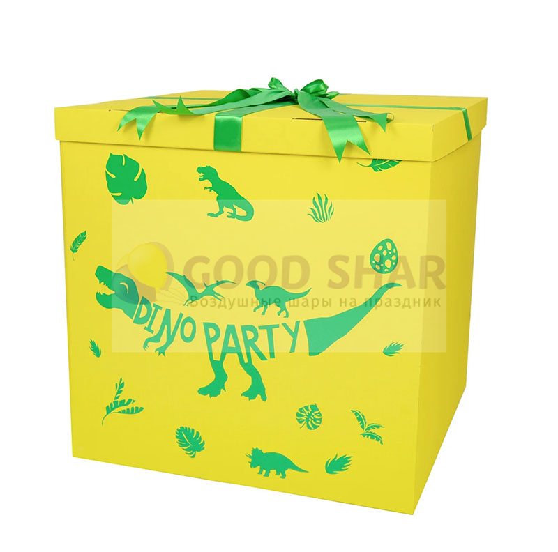 Коробка-сюрприз с воздушными шарами для детей № 695
