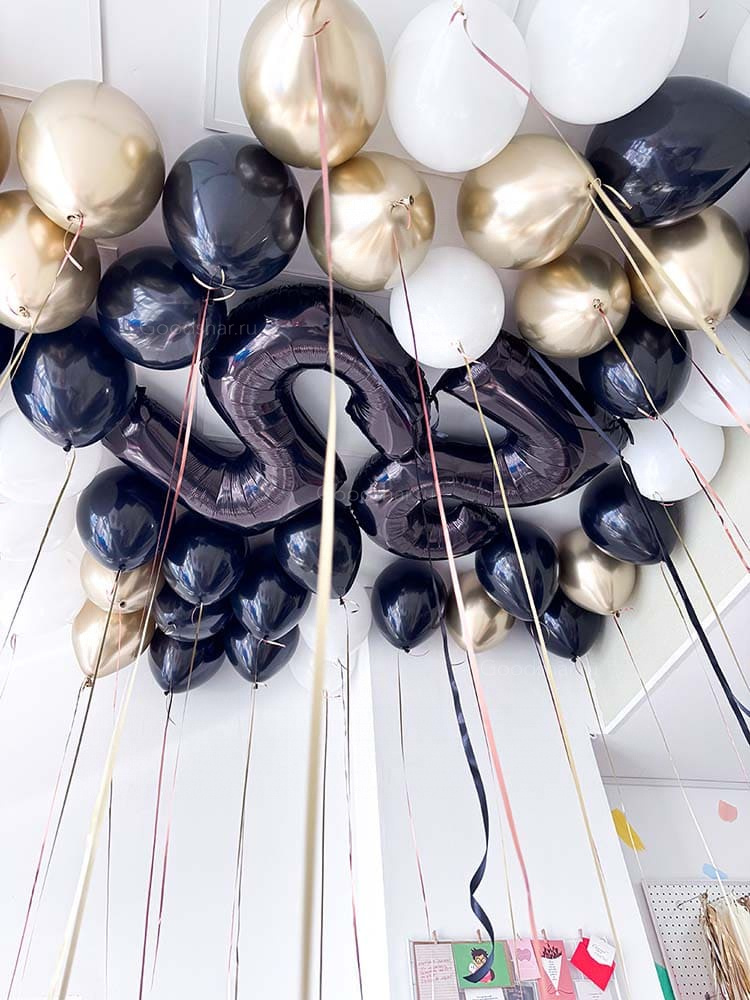 Набор воздушных шаров под потолок "Классика №2"