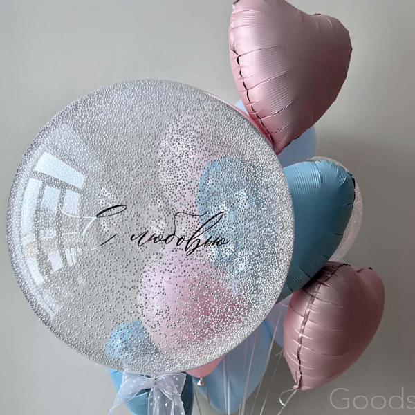 Набор воздушных шаров к 8 марта №3