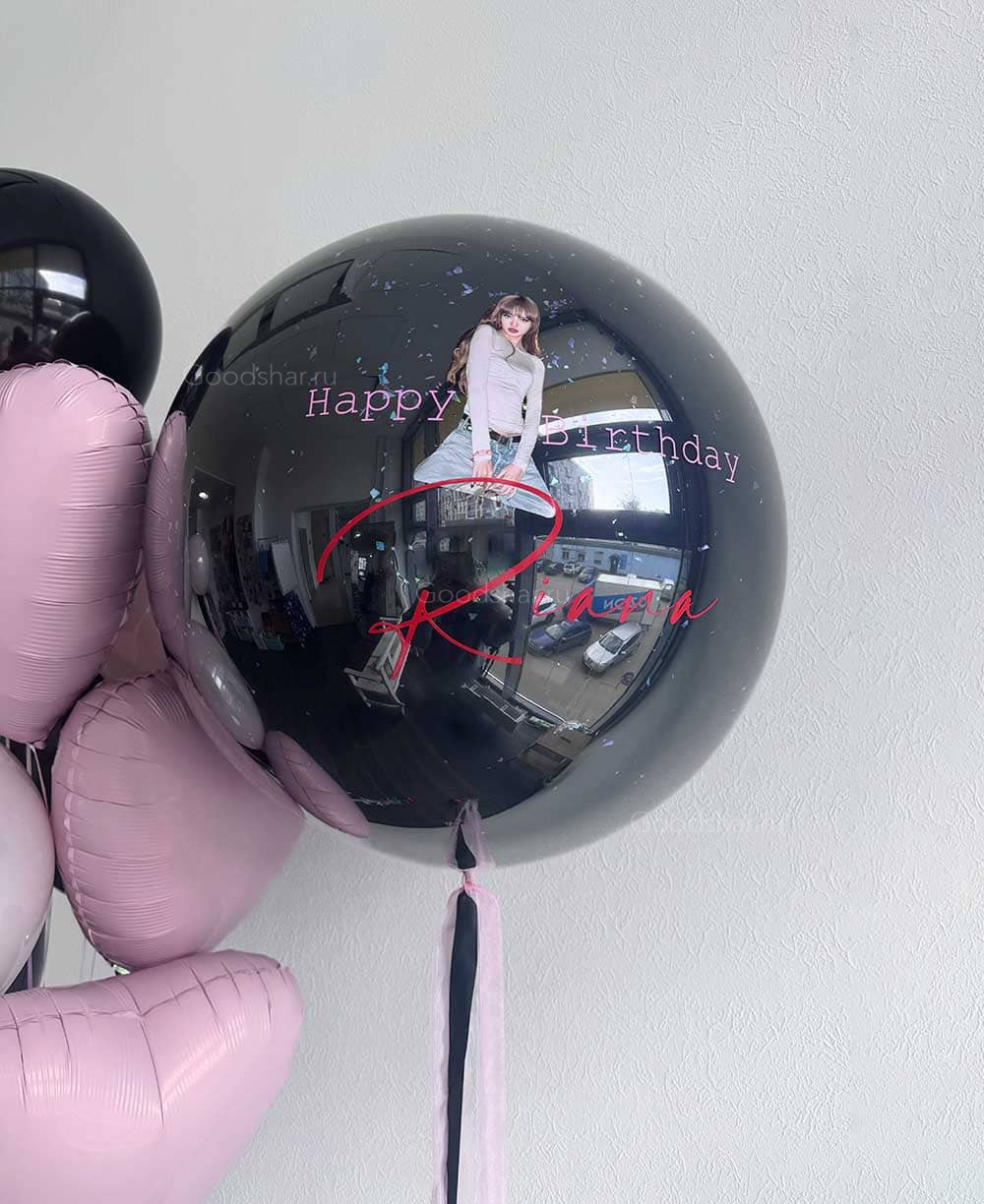 Набор воздушных шаров «Розовый рок»