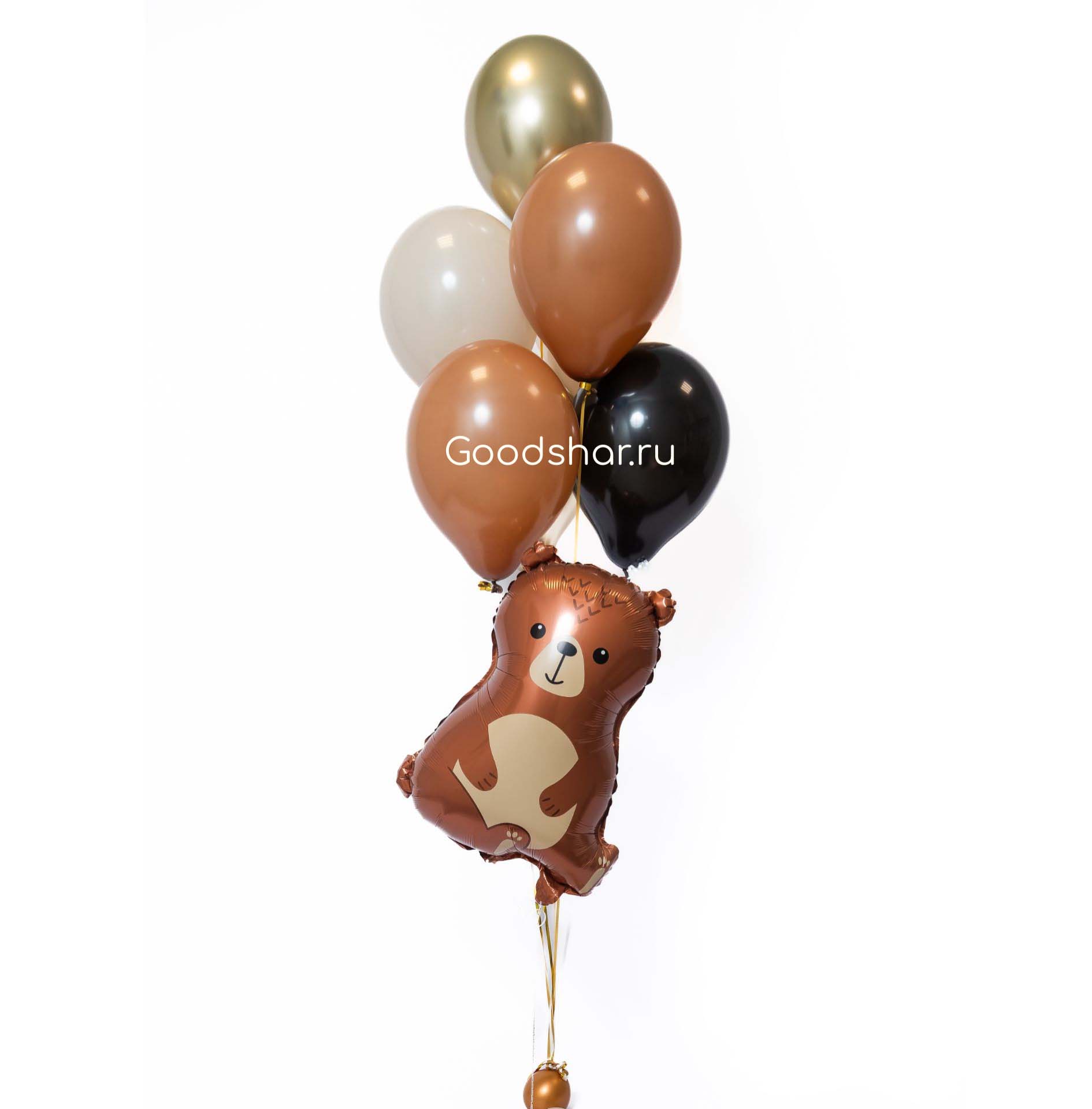 Набор воздушных шаров "Медвежонок"