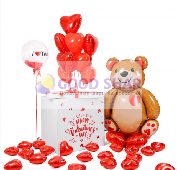 Коробка-сюрприз "С любовью" № 444