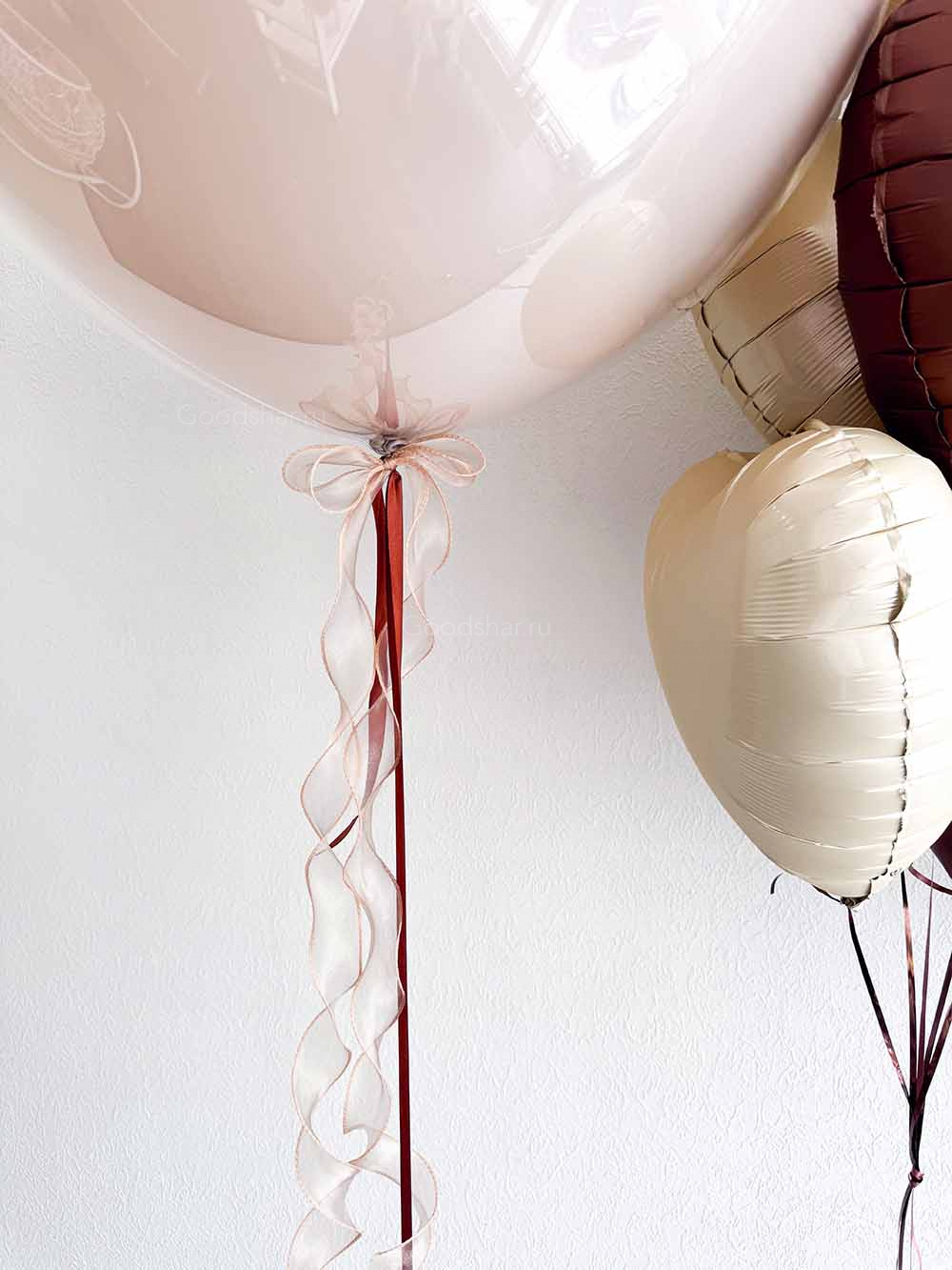 Набор воздушных шаров на годик "Нашему медвежонку №2"