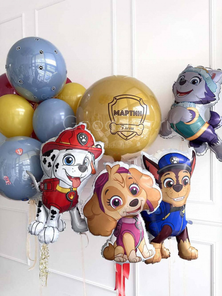 Набор воздушных шаров №534 "Щенячий патруль"