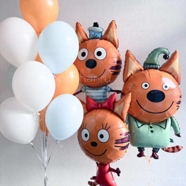 Набор воздушных шаров «Три Кота»