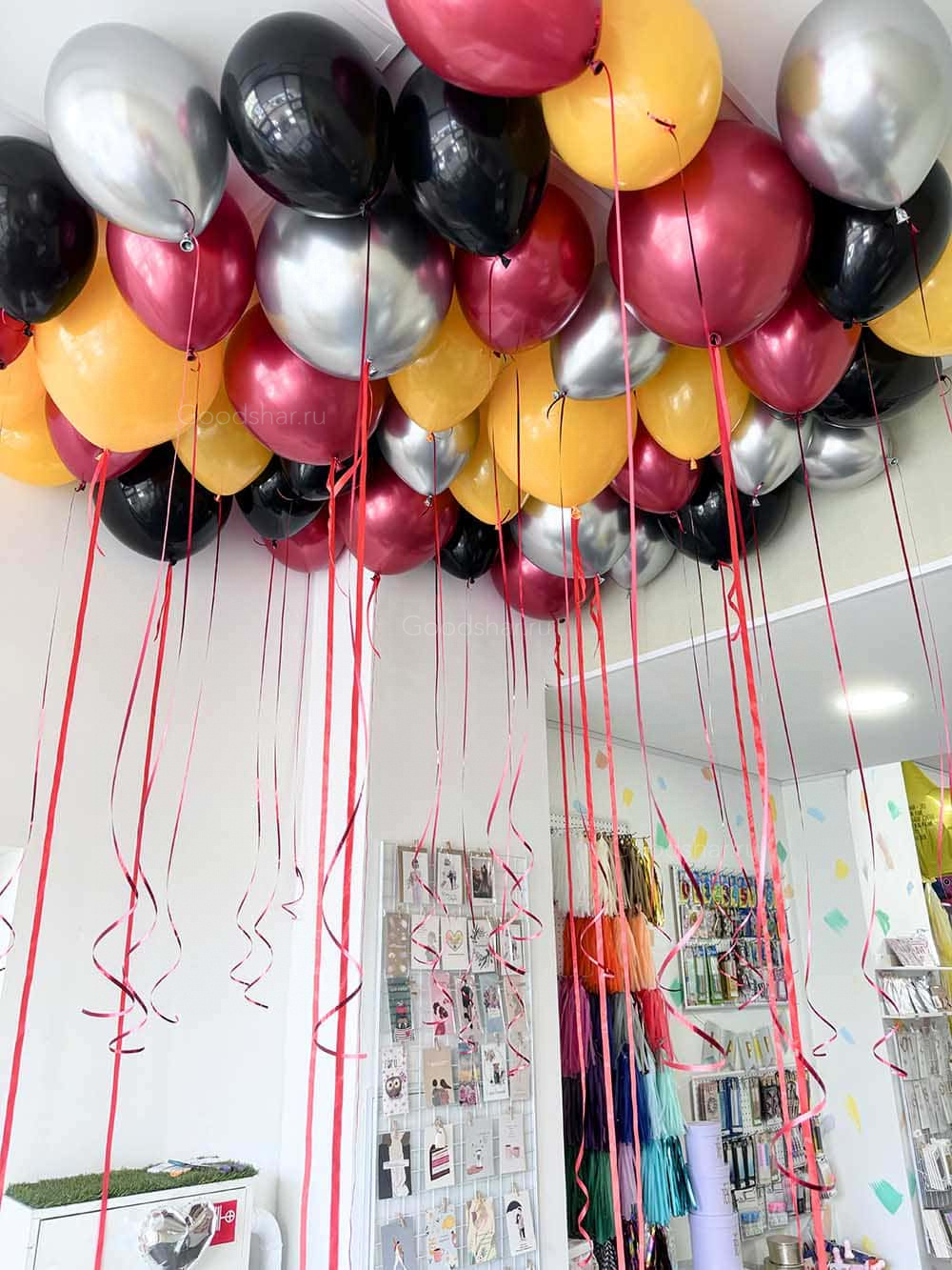 Набор воздушных шаров под потолок "Фруктовый №2"