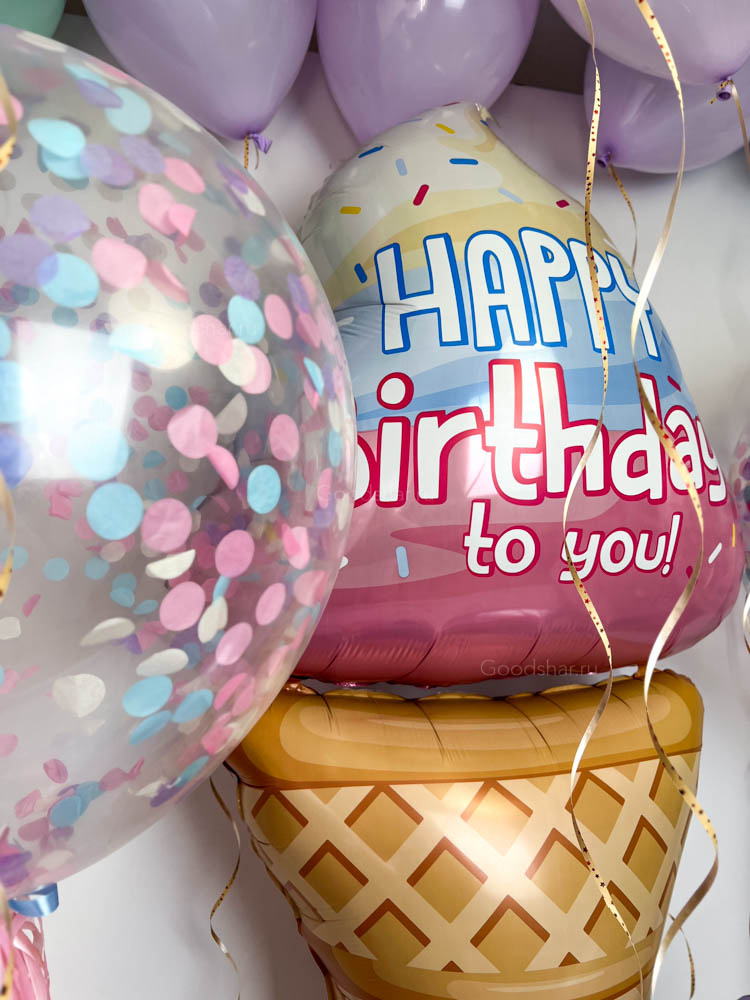 Набор воздушных шаров для детей «Сладкий праздник»