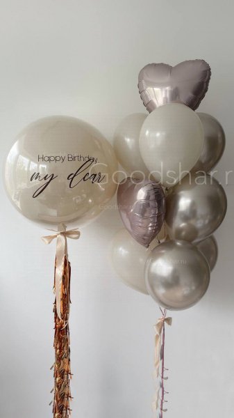 Набор воздушных шаров "Облако нежности" Набор воздушных шаров "Облако нежности"