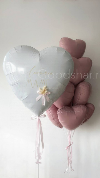 Набор воздушных шаров "Любимой маме" Набор воздушных шаров "Любимой маме"