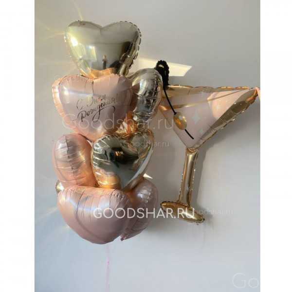 Набор воздушных шаров "Коктейльный"