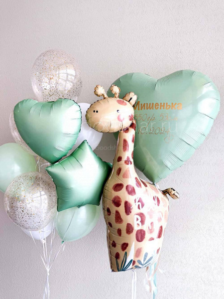 Набор воздушных шаров на выписку для мальчика №571