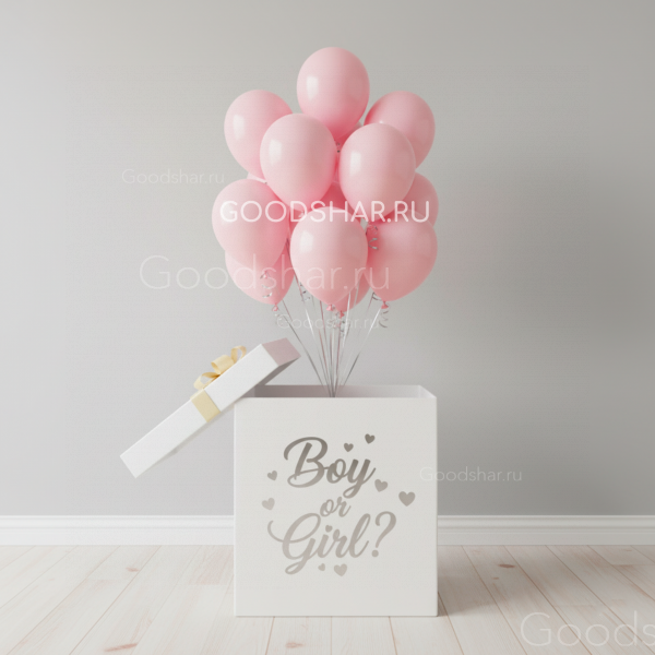 Коробка - сюрприз "Кто?  Девочка или мальчик?" №1