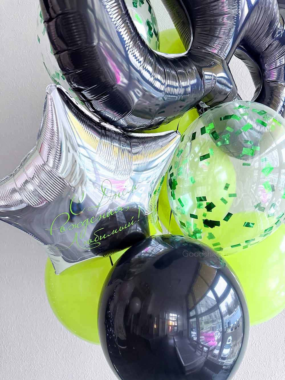 Набор воздушных шаров для мужчины "Наш герой"