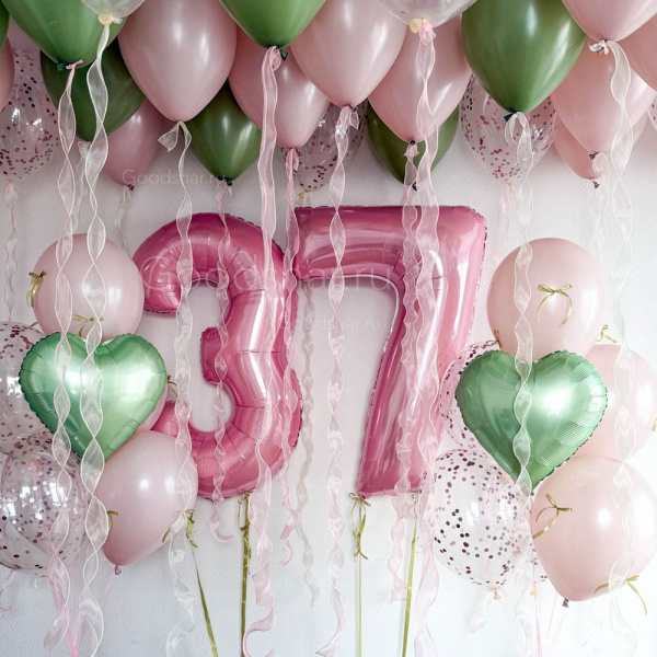 Набор воздушных шаров «Пионовый сад»