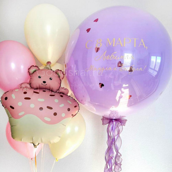 Набор воздушных шаров «Сладкий комплимент»