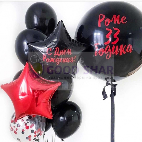 Набор воздушных шаров на день рождения