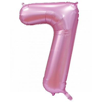 Цифра фольгированная 7 Satin Pink Цифра фольгированная 7 Satin Pink