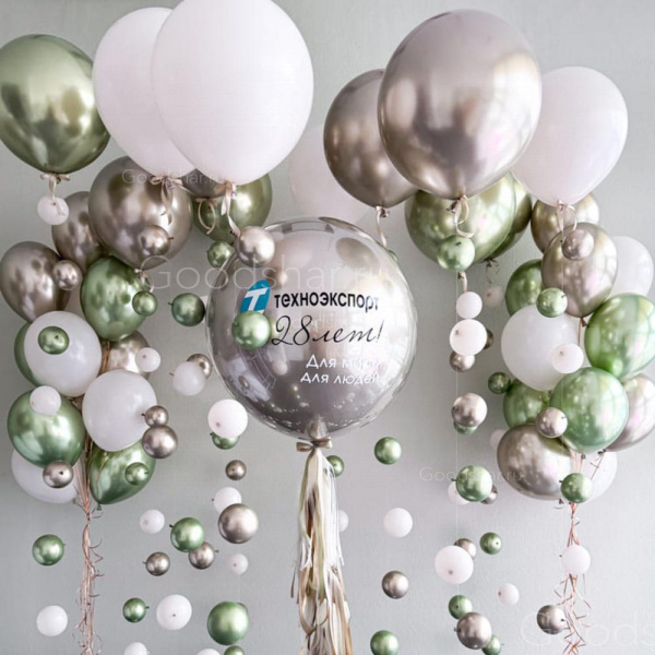 Набор воздушных шаров «Оливковое мерцание №3»