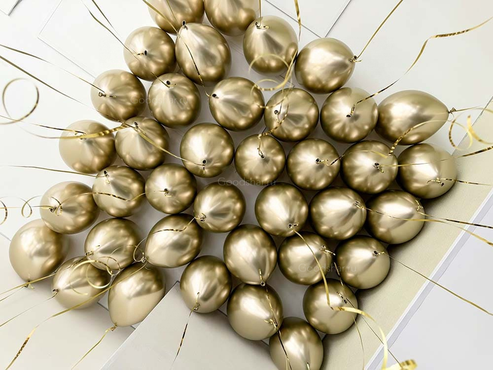 Шары под потолок «Золотой день» 30 шт.