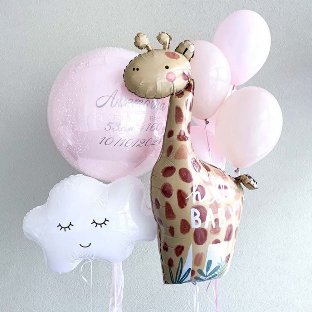 Набор воздушных шаров на выписку для девочки " Сладкие сны"
