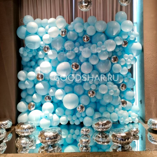 Фотозона из шаров "Кристалл"