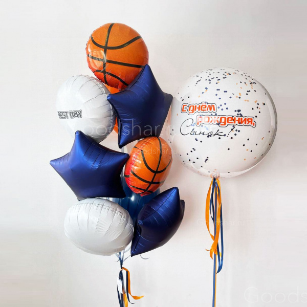 Набор воздушных шаров "Баскетбол"