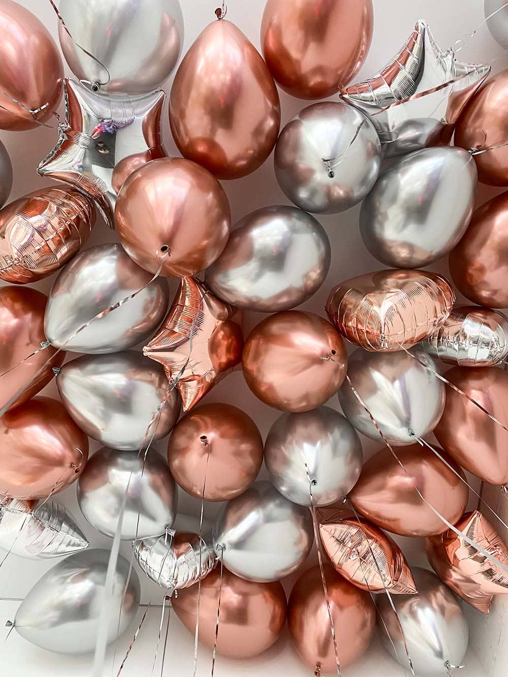 Шары "Хром и фольга" 30 шт