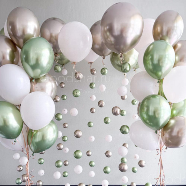 Набор воздушных шаров «Оливковое мерцание №2»