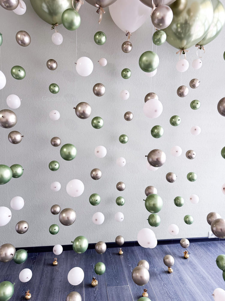 Набор воздушных шаров «Оливковое мерцание»