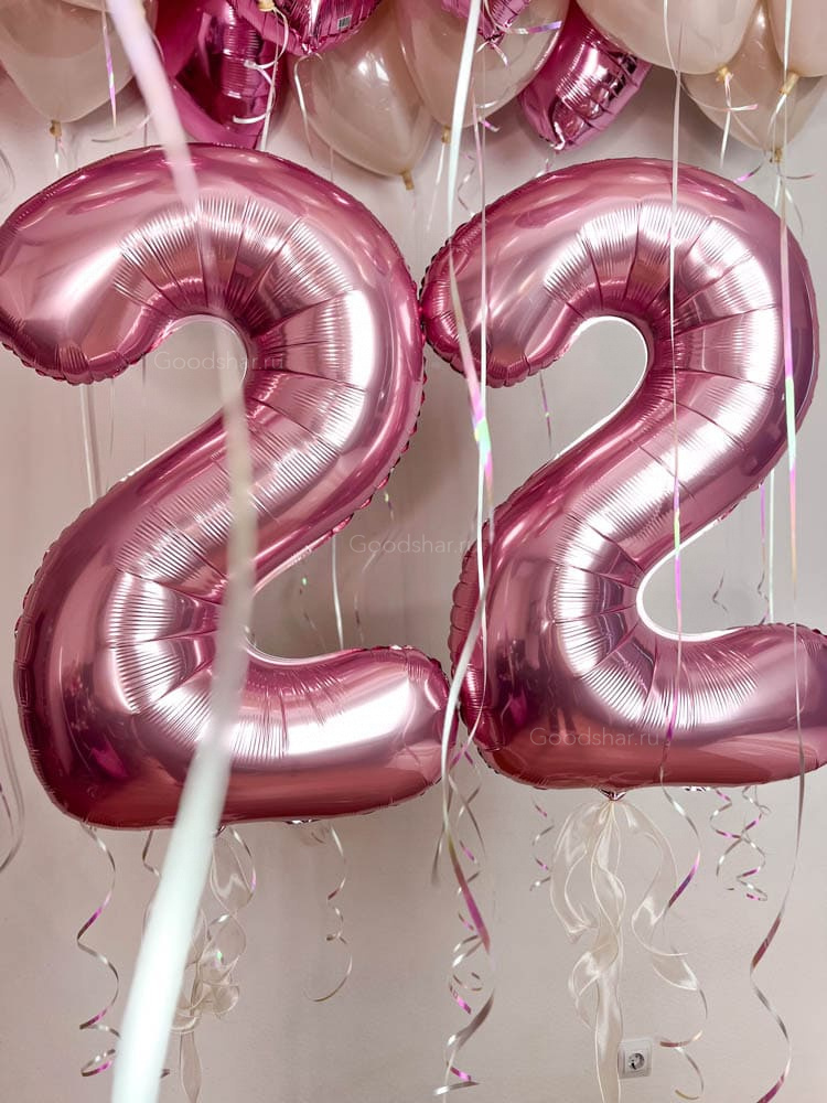 Набор воздушных шаров «22 причины сиять»