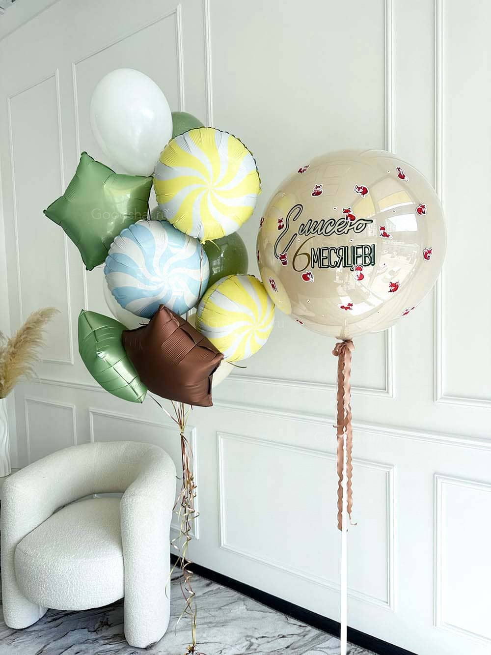 Набор воздушных шаров для мальчика №531