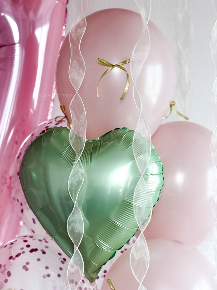 Набор воздушных шаров «Пионовый сад»