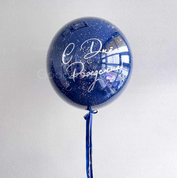 Стеклянный шар для мужчины "Комета"