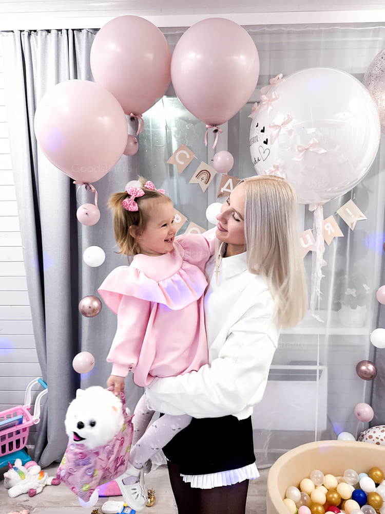 Набор воздушных шаров «Воздушная линия нежности»