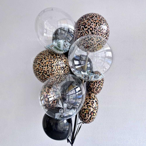 Набор воздушных шаров для мужчины "Роскошь"