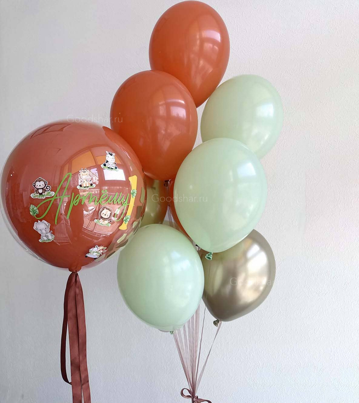 Набор воздушных шаров для мальчика №551