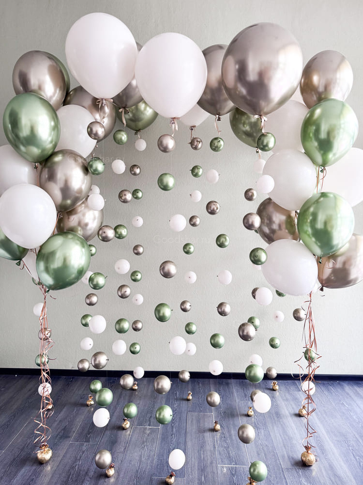 Набор воздушных шаров «Оливковое мерцание №2»