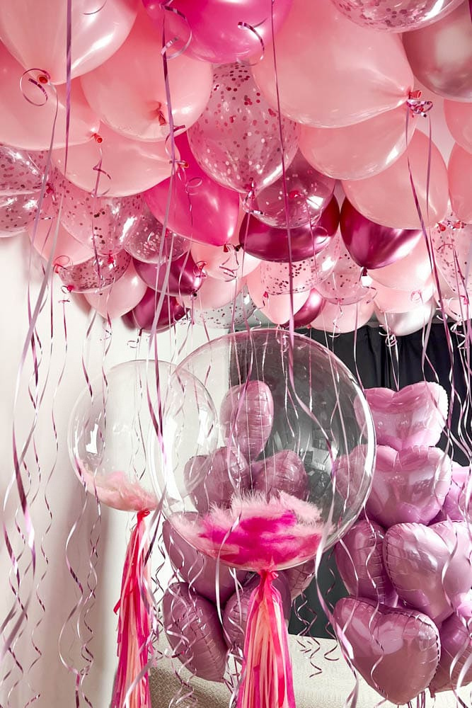 Набор воздушных шаров для девушки «Романтика в воздухе»