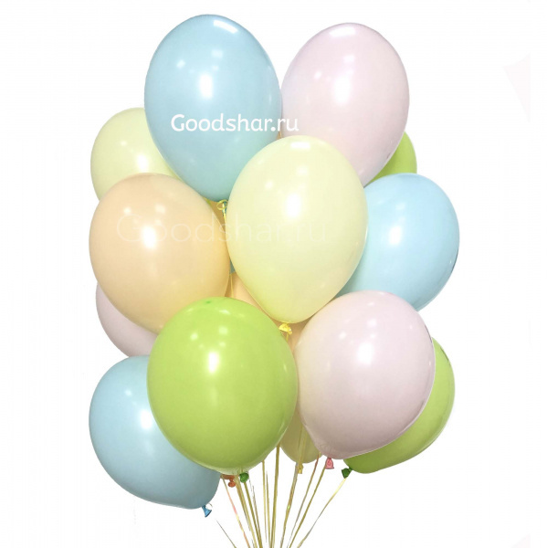 Латексные шарики ассорти "Макарунс"