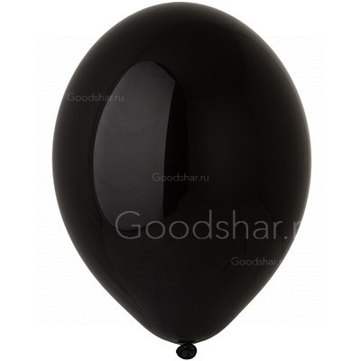 Шар латексный Черный Шар латексный Черный